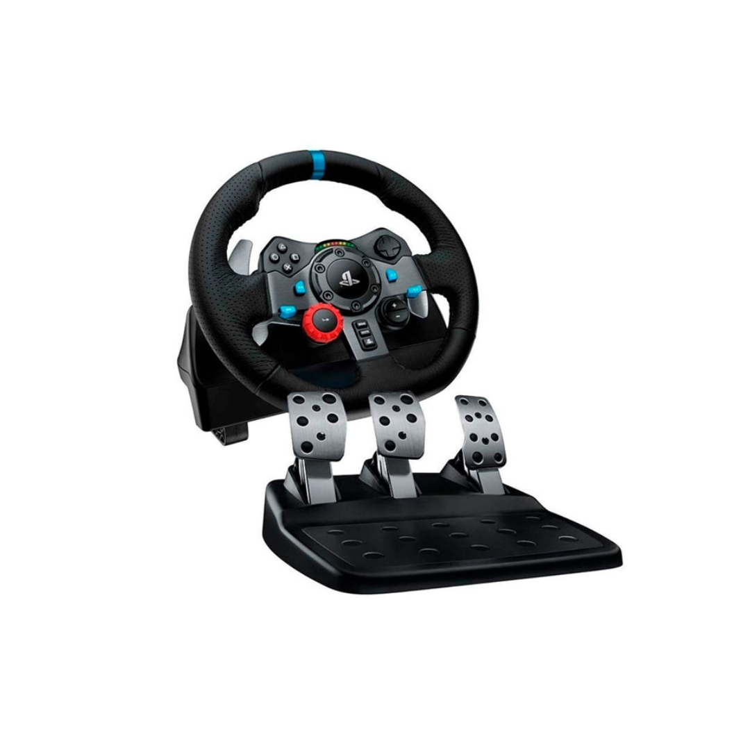 Volant De Course Logitech G29 - Compatible PS4, PS5, PC - Pédales Incluses - Noir