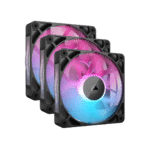 Ventilador Corsair iCUE LINK RX120 RGB – Kit Triple de 120mm