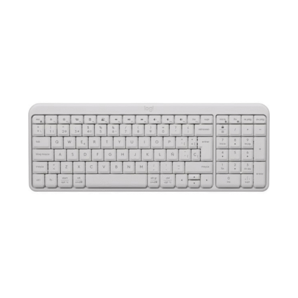 Teclado Bluetooth Logitech K250 - Blanco