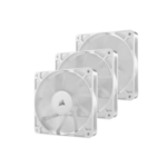 Ventiladores Corsair RS120 PWM 120 mm – Pack de 3 – Blanco